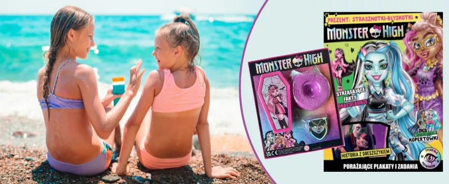 QUIZ z nagrodami: Monster High pomagają budować pewność siebie u najmłodszych!