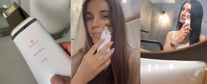 Domowa pielęgnacja: Influencerki zachwycone urządzeniem 3w1 Haxe!