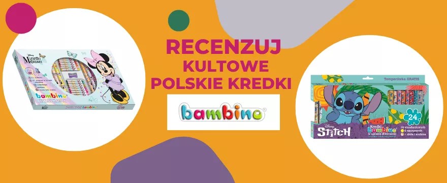 Testowanie: Świętuj Dzień Kredki razem z Bambino!