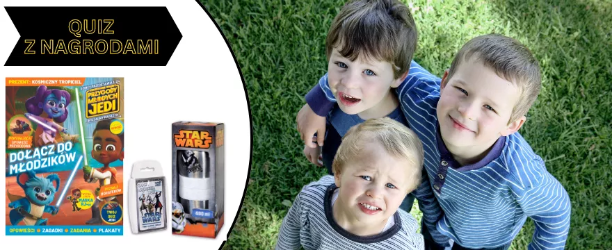 QUIZ z nagrodami: Wygraj nowy Magazyn Disney – Gwiezdne Wojny. Przygody młodych Jedi!