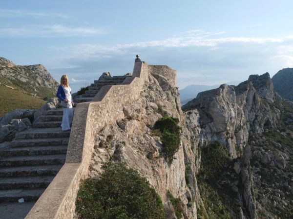 Majorka.Miejsce widokowe na Płw.Formentor