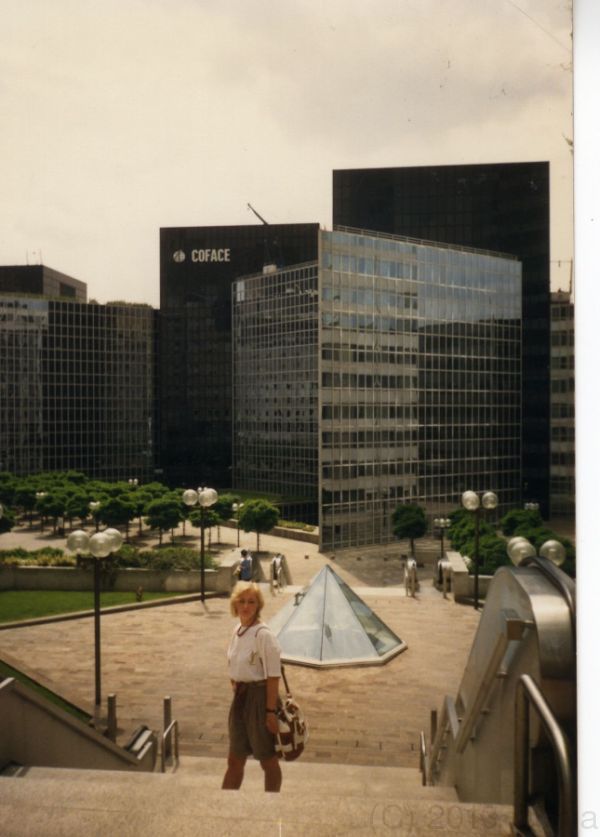 La Defense - dzielnica Paryża. 