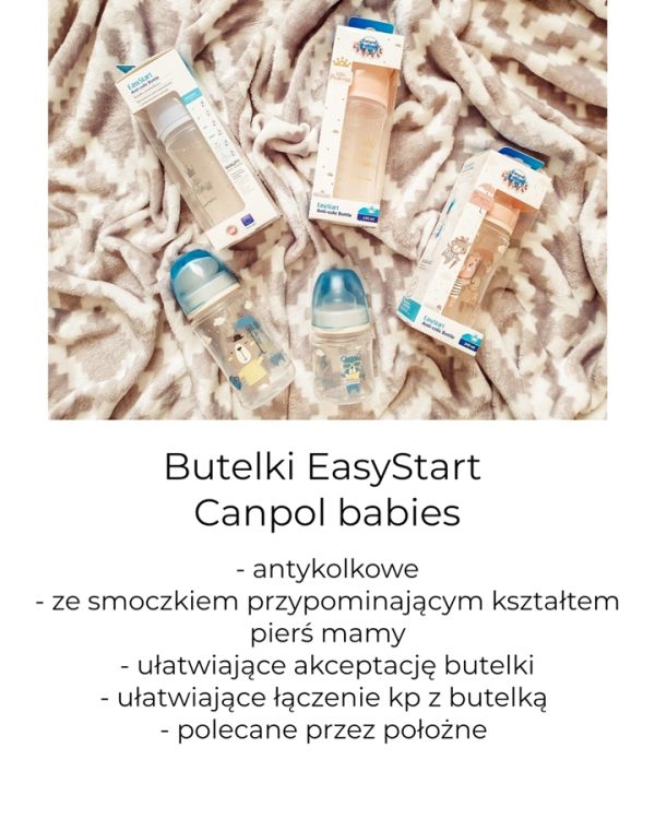 Testowanie - butelki Canpol Babies EasyStart