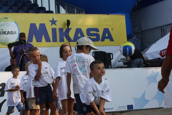 Trening z mistrzami w siatkówce plażowej w St. Jablonkach