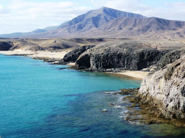 Plaża Papagayo, Lanzarote, czerwiec 2013