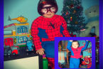 Mój siostrzeniec spiderman :)