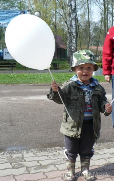 Mały rybak na Otwarciu Sezonu 2010 w Giżycku