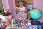 Kasia gotowa do szkoły :-)